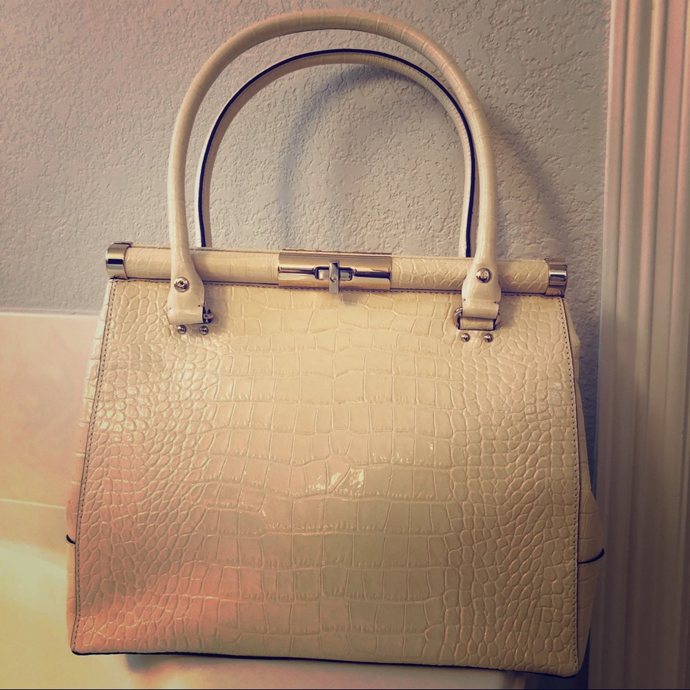 Kate Spade Croc-Embossed Bag